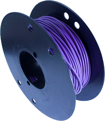Kabel, RKUB 1.0mm², LILA